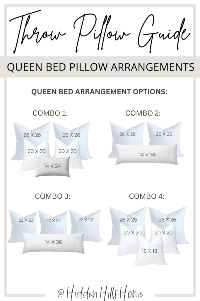 Are standard pillows the same as queen best sale