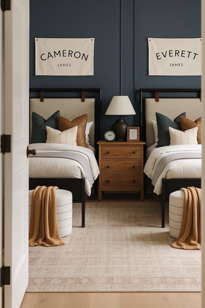 How to Design the Best, Functional Lake House Bedroom for Kids & Guests